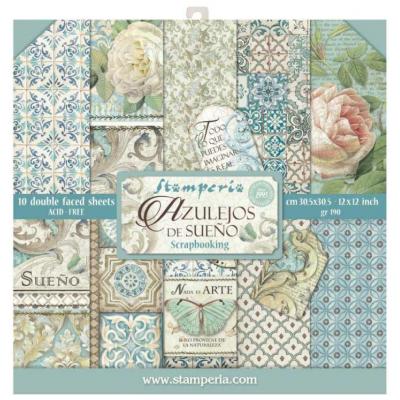 Stamperia Paper Pack - Azulejos